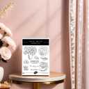 2 x 3 Set 2025 Mother's Day Stamps and Dies for Card Making,Stamps and Dies Sets for DIY Various Festivals Album Scrapbooking Birthdays Greeting Card