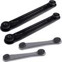 TUCAREST 4Pcs Suspension Kit (K641799 K641800 x2) Rear Control Arm Fit For 2003-2011 Fo-rd Crown Victoria/Lin-coln Town Car/Me-rcury Grand Marquis [#3W1Z5A649AA 3W1Z5500BA 522-067 522-282]