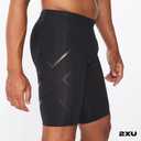 2XU Mens Core Compression Shorts, Running & Training Men's Athletic Shorts with PWX Stretch Fabric & Drawstring Waistband, Small