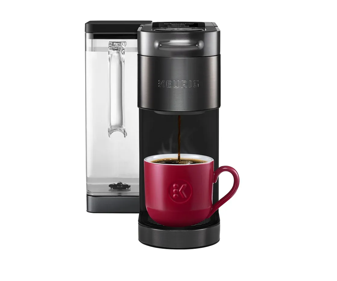 Keurig K-Supreme Plus SMART Coffee Maker, Single Serve K-Cup Pod Coffee Brewer, BREWID and MultiStream Technology, 78 Oz, Black