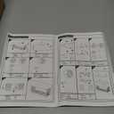 Floating Bathroom Shelves Wall Mounted - Wooden Shelf Set of 3 for Over Toilet Storage & Modern Bathroom Decor - Perfect Wall Shelving Organizer for Apartments RVs Powder Rooms Restroom - Black