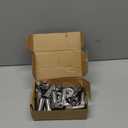 1/2"-20 Wheel Lug Nut for Cragar for SST Mag with Center Washer Open Ended, 13/16 Hex 2.01 Total Length (24PCS)