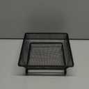 MIXXIDEA Ground Bird Feeder Tray, Metal Platform Mesh Seed Tray for Bird Feeders, Great Attracting Garden Yard Decoration for Wild Birds Squirrels Dove (1 Pack)