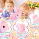 Tagitary Easter Plush Bunny Toys for Kids - Interactive Electronic Rabbit with Sounds, Wiggling Ears, Hopping Motion, Leash - Perfect for Easter, Christmas, or Birthday Gifts