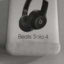 Beats Solo 4 - Wireless Bluetooth On-Ear Headphones, Apple & Android Compatible, Up to 50 Hours of Battery Life - Matte Black