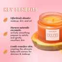 Glow Recipe Papaya Enzyme Cleansing Balm, Korean Double Cleanse First Cleanser, Makeup Remover + Cleansing Oil Balm, Gentle Exfoliating Face Cleanser, Hydrating (3.38 oz)