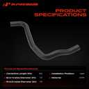 A-Premium Upper Radiator Coolant Hose Compatible with Kia & Hyundai