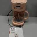 bella 12 Cup Programmable Coffee Marker, Reusable Dishwasher Safe Accessories, Easy LCD diaply, Auto Shutoff, 900 watt, Blossom