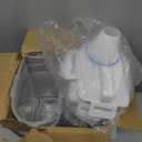 4 Pcs Set Rice Storage Container 5.5lb, Rice Dispenser with Measuring Cup & Pour Spout for Flour Pasta Grain Pet Dog Cat Bird Food Storage Container