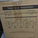 American Standard Elongated Toilet Seat with Toddler Seat, Soft Close, 2 in 1 Seat, White, Great for Adults and Child