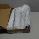 Zoratoo Cat Window Sill Perch with Large Bolster, Easy to Adjust & Assemble Cat Window Seat for Windowsill & Bedside, Pet Hammock Bed for Large Cats and Kittens (Grey, L)