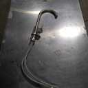 Utility Sink Free Standing Single Bowl Kitchen Sink with Cold and Hot Water Pipe Stainless Steel Sink for Laundry Room Bathroom Farmhouse Mens Gifts, Height: 37 in Inner bowl: 17*13.5 in Backsplash: 4.5 in Leg: 33in