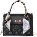 Small Crossbody Handbags Top Handle Wallet Retro Print Underarm Shoulder Bag Handbag Magnetic Lock Removable Shoulder Strap