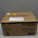 Ginkgo 100 Pack 12 oz Leak-Proof Coffee Cups with Lids and Sleeves Disposable To Go Hot Travel Paper Cups, Hot Chocolate, Cocoa, Tea, Coffee Bar Accessories