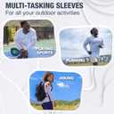SportsTrail Cooling Arm Sleeves for Men & Women  Breathable, UV Sun Protection, Sports Arm Sleeves for Women, Men & Youth (White)