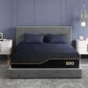 EGOHOME 14 inch Memory Foam Mattress for Back Pain Relief Medium Firm | Fiberglass Free, Copper Gel Infused, Graphene-Cool-Tech Cover, ICA Endorsed, CertiPUR-US, Motion Isolation, Mattress in a Box