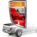 Tail Light Compatible With 2006-2008 Honda Ridgeline (Left Driver Side), Replace HO2818131 33551-SJC-A01