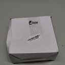 Gejoy 12 Pcs Dual Dipping Sauce Bowls Soy Sauce Dish Bowls Two Compartments Party Trays Divided Fondue Plates for Restaurant Kitchen Sushi Soy (Black)