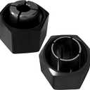 1/2" and 1/4" Router Collet for Dewalt DW621 DW616 DW618 Dw622 Dw626 Router, for Bosch 1617, 1617EVS, 1618, 1618EVS, 1613, 1613EVS, 1613AEVS Router Part No. 326286-03, 326286-04, 2610906283,2610906284