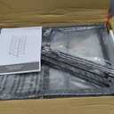 Furnulem Tall 6 Drawers Dresser, Vintage Storage Organizer Unit with Fabric Bins for Bedroom, Living Room, Closet, Nusery, Dorm, Entryway, Bedside Furniture, Sturdy Metal Frame, Wood Top