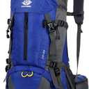 Esup 50L Hiking Backpack Men Camping Backpack with rain cover 45l+5l Lightweight Backpacking Backpack Travel Backpack