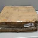 Plant Caddy with Wheels 20 Inch 1 Pack, Heavy Duty Metal Plant Stand & Dolly with Lockable Casters, Holds 310 lbs for Indoor Outdoor Large Flower Pots, Black