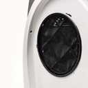 OVENTE Replacement Filter for BF74W Blower Fan (Pack of 1), Easy to Remove and Install, Efficiently Trap Household Particles and Long-Lasting Performance for Fresher and Cleaner Air, Black ACPBF7401