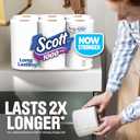 Scott 1000 Toilet Paper, 18 Rolls, Septic-Safe, 1-Ply Toilet Tissue