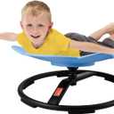 VEVOR Elephant Kids Swivel Chair, 220 LBS Capacity, 360 Spinning Chair, Autistic Kids Sensory Toy Chair with Non-Slip Metal Base, Toddler Sit and Spin for Coordination Balance Focus Blue