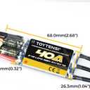 40A 24S RC Brushless Motor ESC for RC Plane & Airplane with 5V/6V 4A SBEC