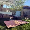 Kids Picnic Blanket, Kids Beach Mat – Medium 4’9” × 3’3” Compact Canvas, Easy to Fold & Carry