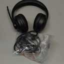 AOC Wireless Headset with Mic for Work, Bluetooth 5.4 Headphones with Noise Canceling Microphone, USB C, 30H, Clear Calls & Mic Mute for PC, Laptop, Cell Phones, Zoom - Black