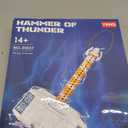 975PCS Thor Battle Hammer Building Blocks Toys,Creative Super Hero Building Set, Best Gift for 6+ Boys, Girls or Adults