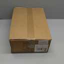 Melody House 2-Tier Utility Rolling Cart Storage Organizer Sofa Side Table with Wheels, Under Desk Mobile Trolley Organizer with Handle for Office Home Kitchen Organization, White