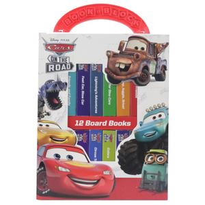 Disney Pixar Cars Lightning McQueen, Mater, and More! My First Library Board Book Block 12-Book Set First Words, Alphabet, Numbers, and More! Baby Books PI Kids 