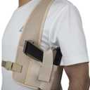 Shoulder Holsters for Concealed Carry,Universal Gun Holster for Men,Chest Holster fits Ruger,Bersa,Glock,Sig Sauer,Smith and Wesson,Taurus Judge,Walther and More (For 41" to 49" breast)