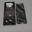 Pefei Tweezers Set - Professional Stainless Steel Tweezers for Eyebrows - Great Precision for Facial Hair, Splinter and Ingrown Hair Removal (Black)