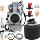 45mm Carburetor Suitable for Mikuni HSR45 Performance Pumper Replace HSR 45mm EVO TwinCam Dyna Softail Electra Glide
