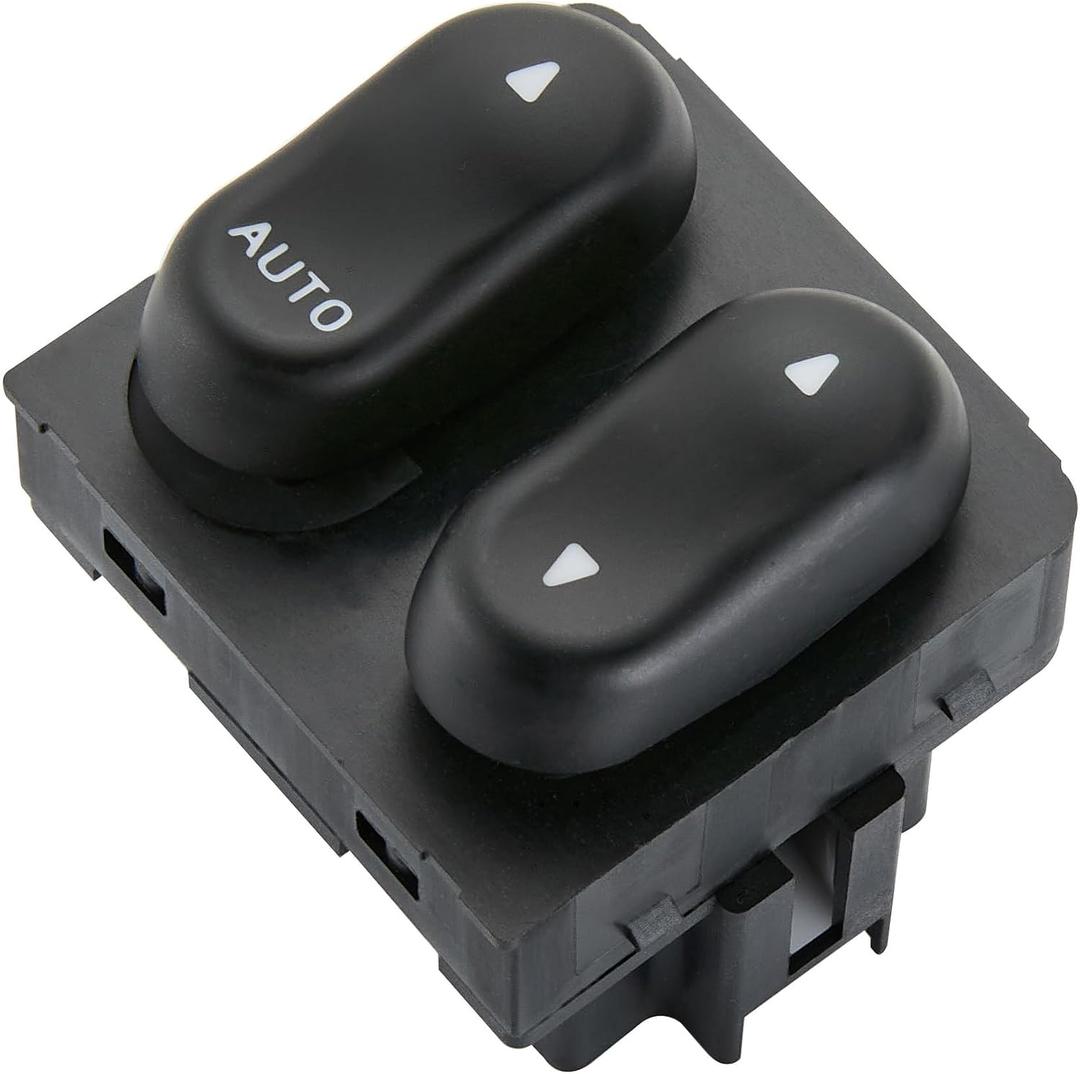 ZAPOTST Driver Side Power Window Switch Fits for Ford F-150 1999-2002,for Ford F250 F350 1999-2000, Lobo 2001-2002,2-Door Pickup Cab OEM XL3Z14529AA