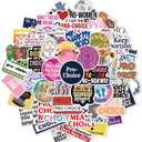 3 x 50 Pcs Pro Choice Sticker Feticide Vinyl Stickers Pack Womens Rights Feminist Protest Sticker Decals for Water Bottle Laptop Skateboard Luggage Car (Feticide), Chroma