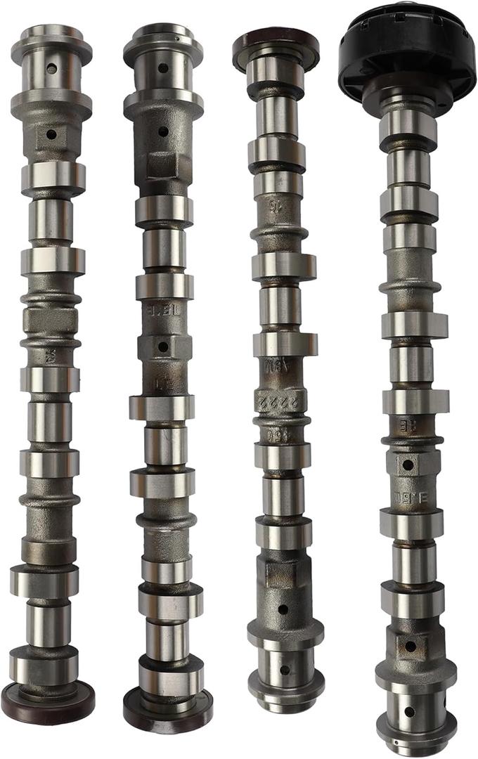 3.6L Engine Camshaft Set 4 PCS Fit For Dodge Ram 1500 Avenger Challenger Charger Durango Chrysler 200 300 Voyager Jeep Wrangler Grand Cherokee 2011-2016 Replace 5184377AG 5184378AG 5184379AG 5184380AG 3.6L Engine Camshaft Set 4 PCS Fit For Dodge Ram 1500 Avenger Challenger Charger Durango Chrysler 200 300 Voyager Jeep Wrangler Grand Cherokee 2011-2016 Replace 5184377AG 5184378AG 5184379AG 5184380AG