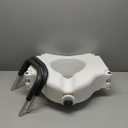 Raised Elevated Toilet Seat /Commode Riser w/ Arm-rests