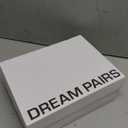 DREAM PAIRS Women's Platform Strappy Heels Open Toe Ankle Strap Square Party Sandals Y2K Dress Shoes (7, Black)