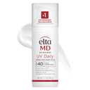 EltaMD UV Daily SPF 40 Face Sunscreen Moisturizer with Zinc Oxide, Daily Face Moisturizer with SPF, Sunscreen, 1.7 oz Pump