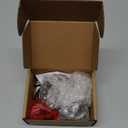 KAMANINA Decorative Curtain Holdbacks for Wall, Curtain Tiebacks Hooks with Screws Wall Mounted for Drapes Window Home Decoration, Marbled Finials, Bronze(1 Pair/ 2 Pack, Small)