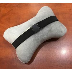 DS. DISTINCTIVE STYLE Car Neck Pillow 10x7 Inch Car Headrest Pillow One Piece for Women PU Leather Car Seat Neck Support