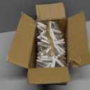 20PCS Christmas Starfish Ornaments Ready to Hang 3"-4'' Natural Starfish Decor with Drilled Holes & Hanging Rope for Christmas Tree Hanging Ornaments, Beach Theme Wedding Home DIY Crafts