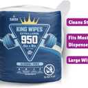 Tazza Gym Equip Wipes, 950 Count wipes - Durable, Pre-Saturated Gym Equipment & Surface Cleaning Wipes
