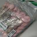 6 Pack Dusty Pink Cheesecloth Table Runner 10FT Long Boho Gauze Table Runner Rustic Sheer Runner for Spring Wedding Bridal Baby Shower Birthday Holiday Party Table Decor Easter Decorations