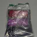 LKY DIGITAL Sleep Mask for Side Sleeper 3 Pack, Blackout 3D Eye Mask for Sleeping, Night Blindfold for Men Women (Purple & Black & Red)